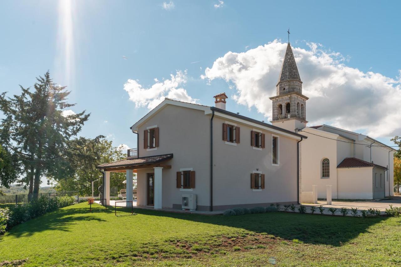 Villa Atop The Village With Stunning View Vižinada Exterior foto